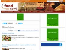Tablet Screenshot of foodandnews.com